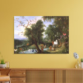 Der Garten von Eden, 1659 Leinwanddruck (Insitu (Wohnzimmer))