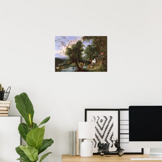 Der Garten von Eden, 1659 Poster (Heimbüro)