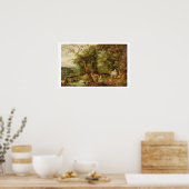 Der Garten von Eden; im Hintergrund der Temptati Poster (Küche)