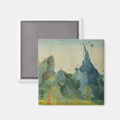 Der Garten von Eden Magnet (Vorderseite/Rückseite)