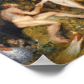 Der Garten von Eden mit dem Fall Poster (Ecke)