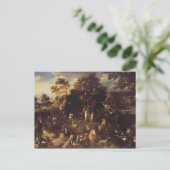 Der Garten von Eden Postkarte (Stehend Vorderseite)