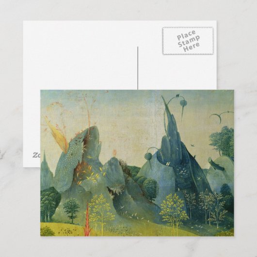 Der Garten von Eden Postkarte (Vorne/Hinten)