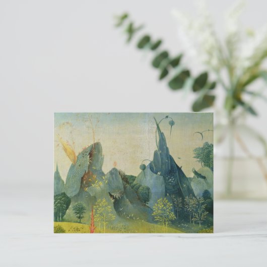 Der Garten von Eden Postkarte (Stehend Vorderseite)