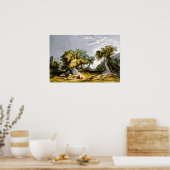 Der Garten von Gethsemane - 1846 Poster (Küche)