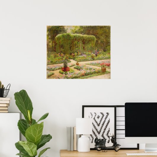 Der Gartengarten Poster (Heimbüro)