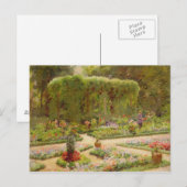 Der Gartengarten Postkarte (Vorne/Hinten)