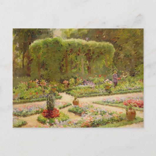Der Gartengarten Postkarte (Vorderseite)