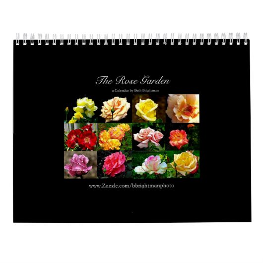 Der Gartenkalender der Rose Kalender (Rückseite)