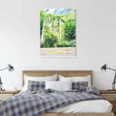 Der Gartenpassage Leinwanddruck (Insitu (Schlafzimmer))