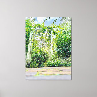 Der Gartenpassage Leinwanddruck