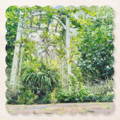 Der Gartenpassage Untersetzer (Vorderseite)