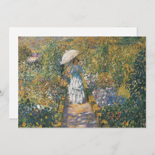 Der Gartenweg | Frederick Carl Frieseke (Vorne/Hinten)