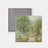 Der Gartenweg Magnet (Vorderseite/Rückseite)