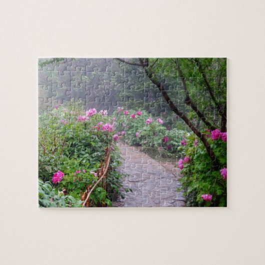 Der Gartenweg Rose Puzzle (Horizontal)