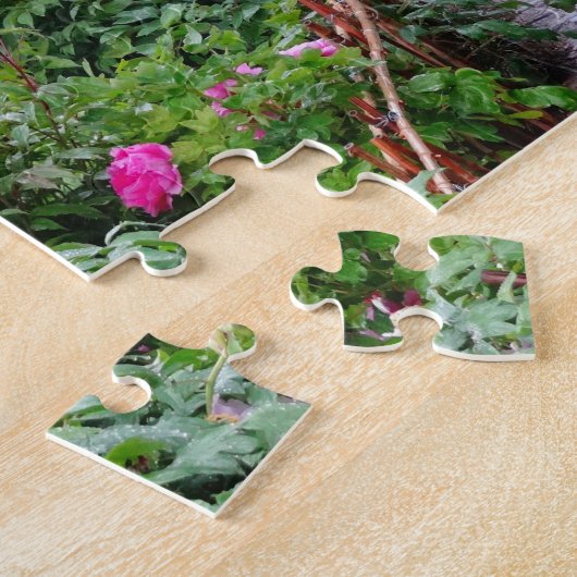 Der Gartenweg Rose Puzzle (Seite)