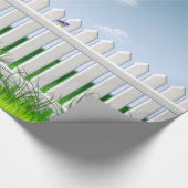Der Gartenzaun Geschenkpapier (Ecke)