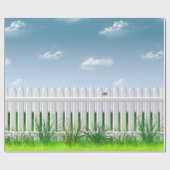 Der Gartenzaun Geschenkpapier (Flach)