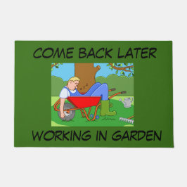 Der Gärtner Fußmatte