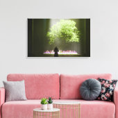 Der Gärtner Leinwanddruck (Insitu (Wohnzimmer))