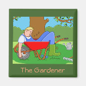 Der Gärtner Magnet (Vorne)