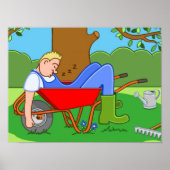 Der Gärtner Poster (Vorne)