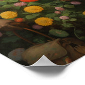 Der Gärtner Poster (Ecke)