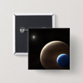 Der Gasriesen Kepler-1625b Button (Vorne & Hinten)