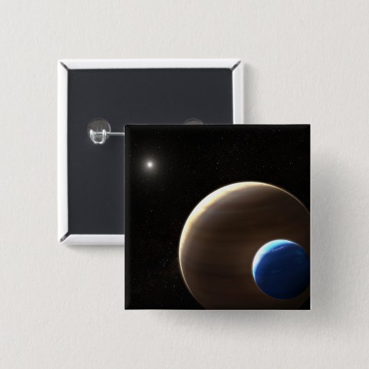 Der Gasriesen Kepler-1625b Button (Vorne & Hinten)