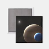 Der Gasriesen Kepler-1625b Magnet (Vorderseite/Rückseite)