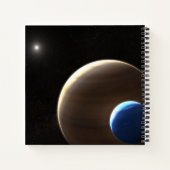Der Gasriesen Kepler-1625b Notizblock (Rückseite)