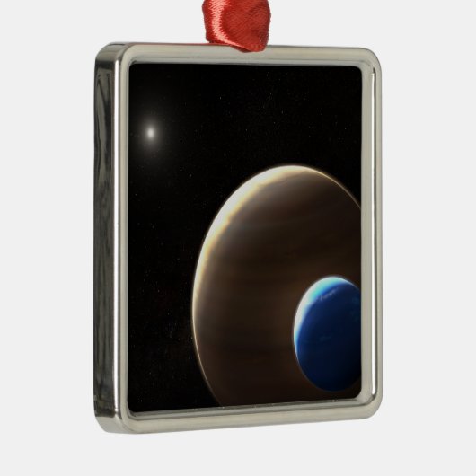 Der Gasriesen Kepler-1625b Ornament Aus Metall (Rechts)