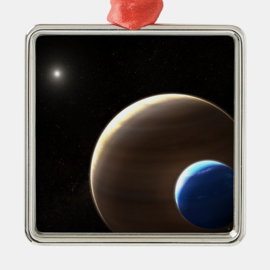Der Gasriesen Kepler-1625b Ornament Aus Metall (Vorne)