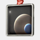 Der Gasriesen Kepler-1625b Ornament Aus Metall (Links)
