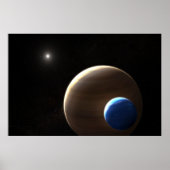 Der Gasriesen Kepler-1625b Poster (Vorne)