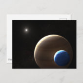 Der Gasriesen Kepler-1625b Postkarte (Vorne/Hinten)