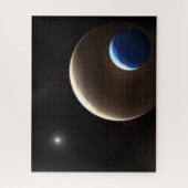 Der Gasriesen Kepler-1625b Puzzle (Vertikal)