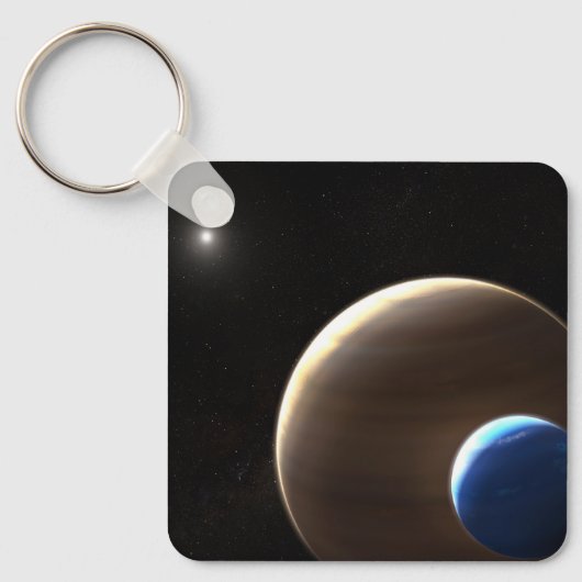 Der Gasriesen Kepler-1625b Schlüsselanhänger (Vorderseite)