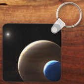 Der Gasriesen Kepler-1625b Schlüsselanhänger (Rückseite)