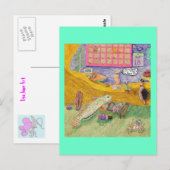 Der Gastwirt Postkarte (Vorne/Hinten)