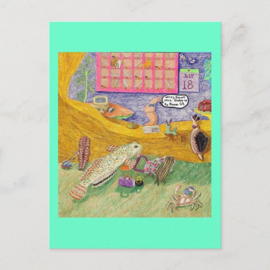 Der Gastwirt Postkarte (Vorderseite)
