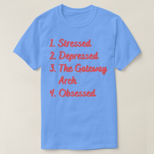 Der Gateway-Pfeil ist bedrückt T-Shirt (Design vorne)