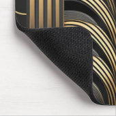 Der Gatsby Linien Art Deco Mousepad (Ecke)