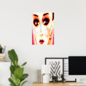 Der Gawker auf der Leinwand Poster (Heimbüro)