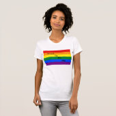 Der Gay Pride der Frau T-Shirt (Vorne ganz)