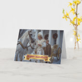 Der Gay Prinz und die Pauper Weihnachtskarte Karte (Gelbe Blume)