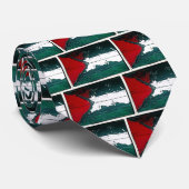 DER GAZA-STREIT KRAWATTE (Gerollt)