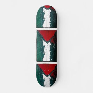 DER GAZA-STREIT SKATEBOARD