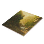 Der Gebirgsstrom, c.1820-30 (Öl auf Leinwand) Fliese (Seite)