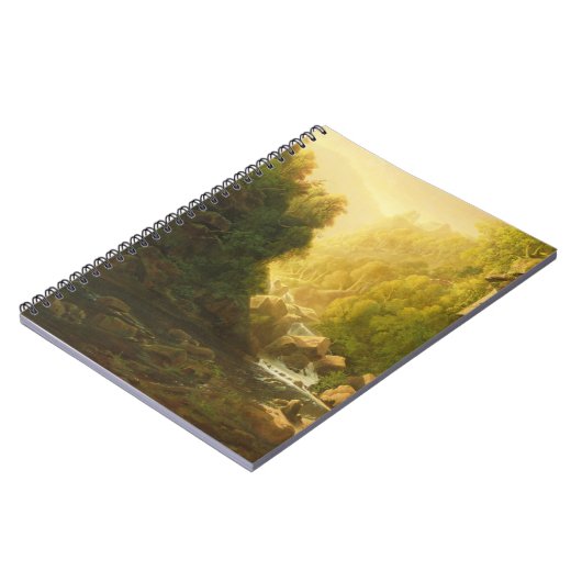 Der Gebirgsstrom, c.1820-30 (Öl auf Leinwand) Notizblock (Linke Seite)